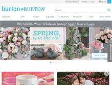 Tablet Screenshot of burtonandburton.com