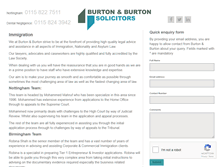 Tablet Screenshot of burtonandburton.co.uk